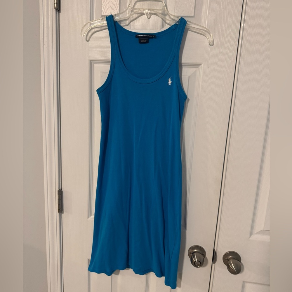 Beautiful blue Ralph Lauren dress